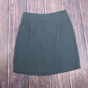 TO TO COLLECTION Skirt Womens Plus 1X Green Pencil Knee Length Elastic Waist